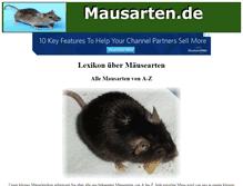 Tablet Screenshot of mausarten.de
